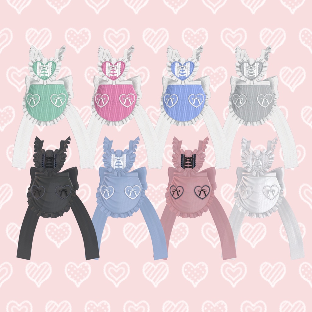 【8アバター対応】 SWEET OUCHI VALENTINE CODINATE【VRC想定】