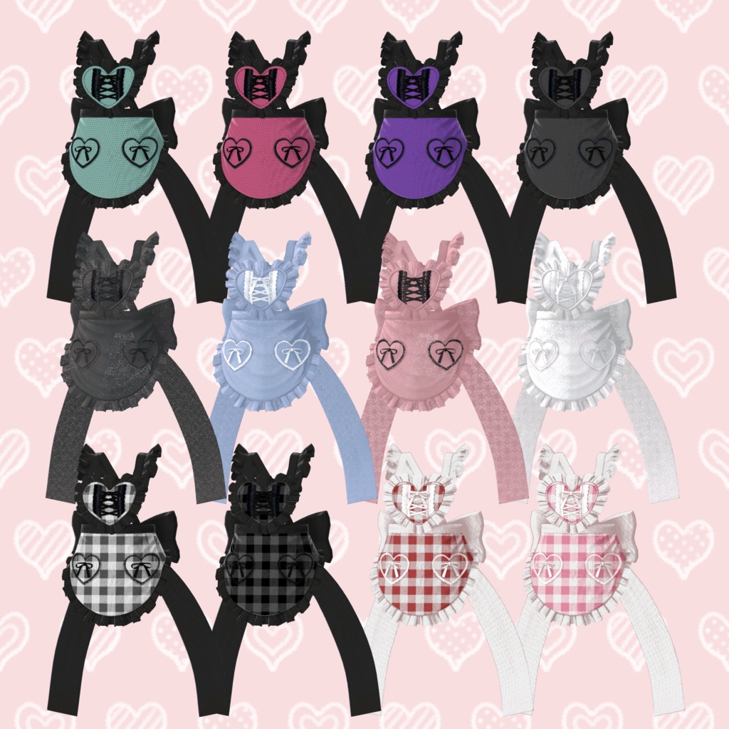 【8アバター対応】 SWEET OUCHI VALENTINE CODINATE【VRC想定】