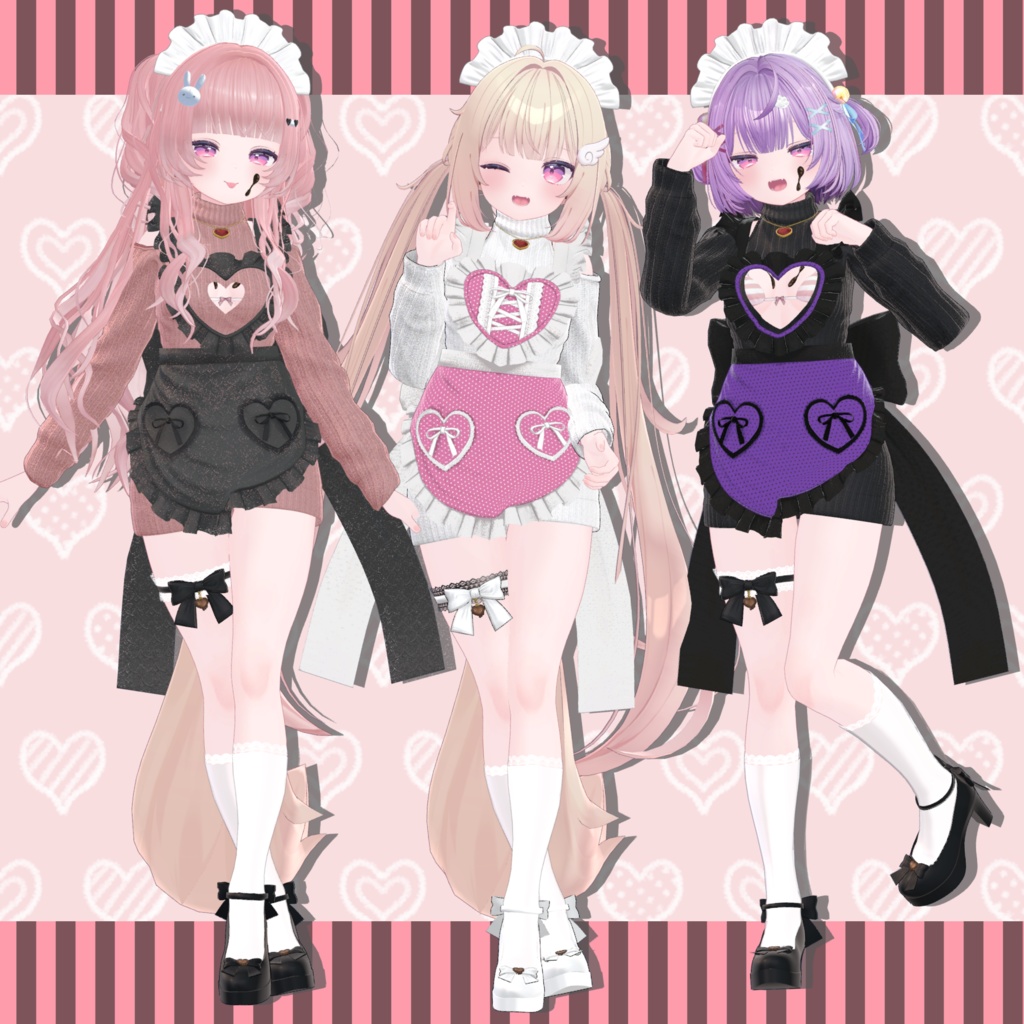 【8アバター対応】 SWEET OUCHI VALENTINE CODINATE【VRC想定】