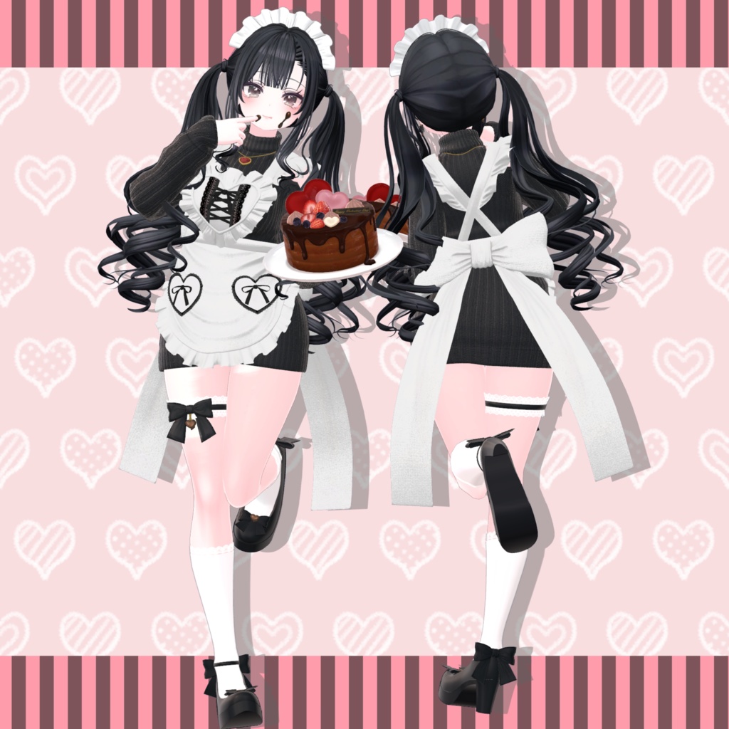 【8アバター対応】 SWEET OUCHI VALENTINE CODINATE【VRC想定】