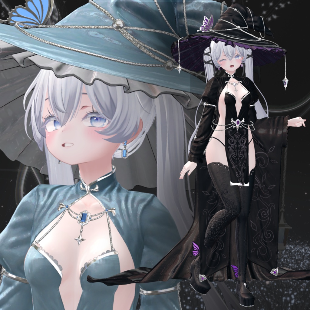 【9Avatar対応】OrientalWitch【VRC想定】