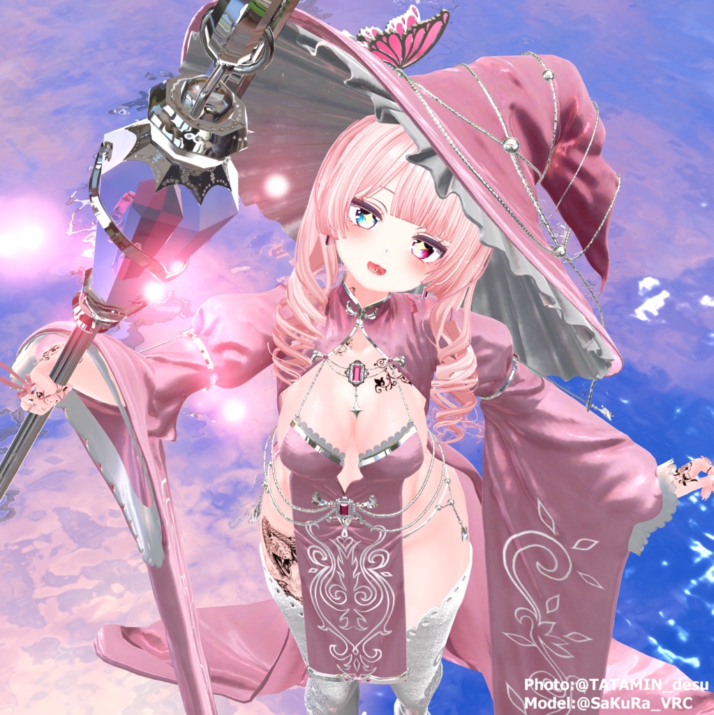 【9Avatar対応】OrientalWitch【VRC想定】