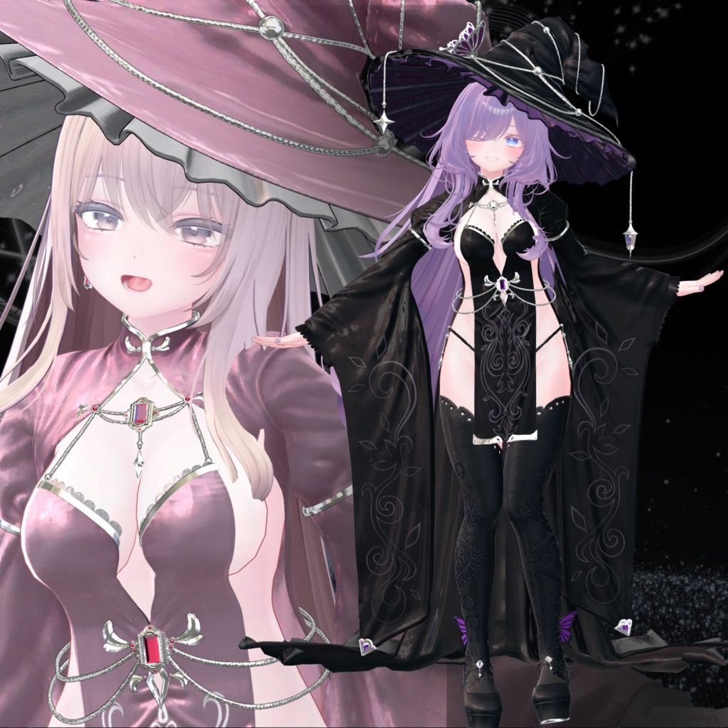 【9Avatar対応】OrientalWitch【VRC想定】