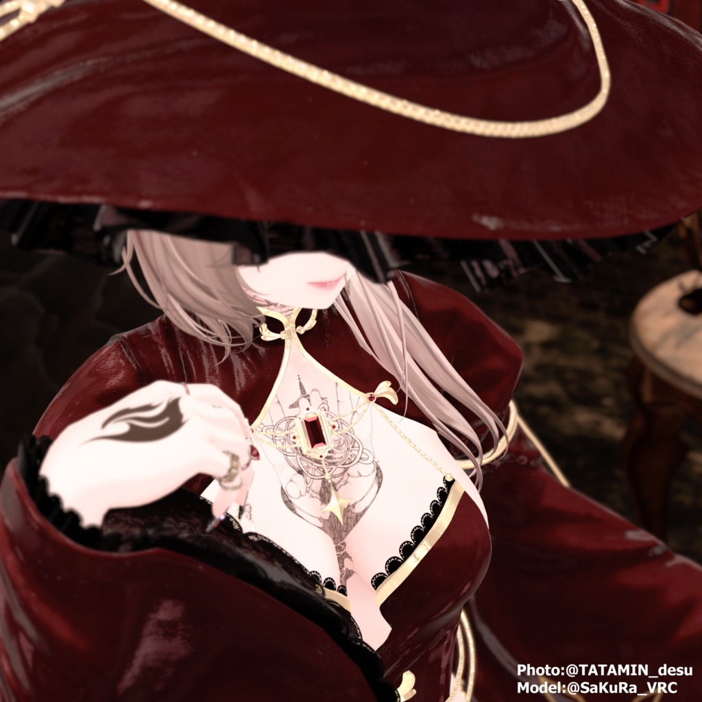 【9Avatar対応】OrientalWitch【VRC想定】