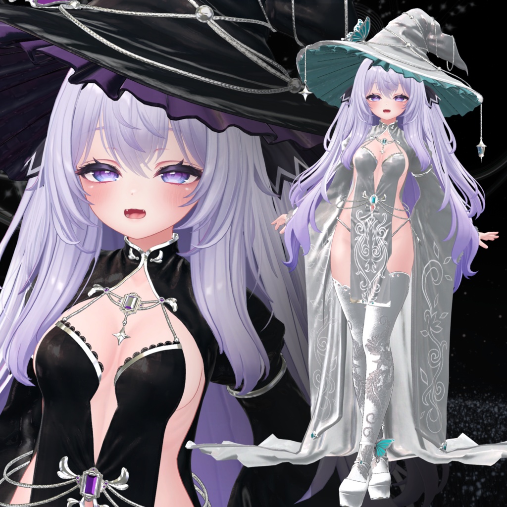 【9Avatar対応】OrientalWitch【VRC想定】