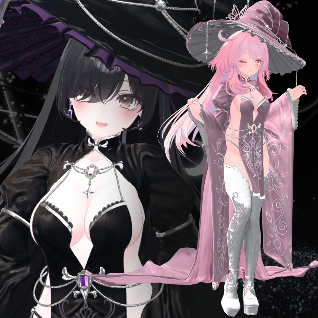 【9Avatar対応】OrientalWitch【VRC想定】