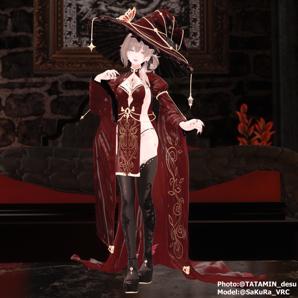 【9Avatar対応】OrientalWitch【VRC想定】