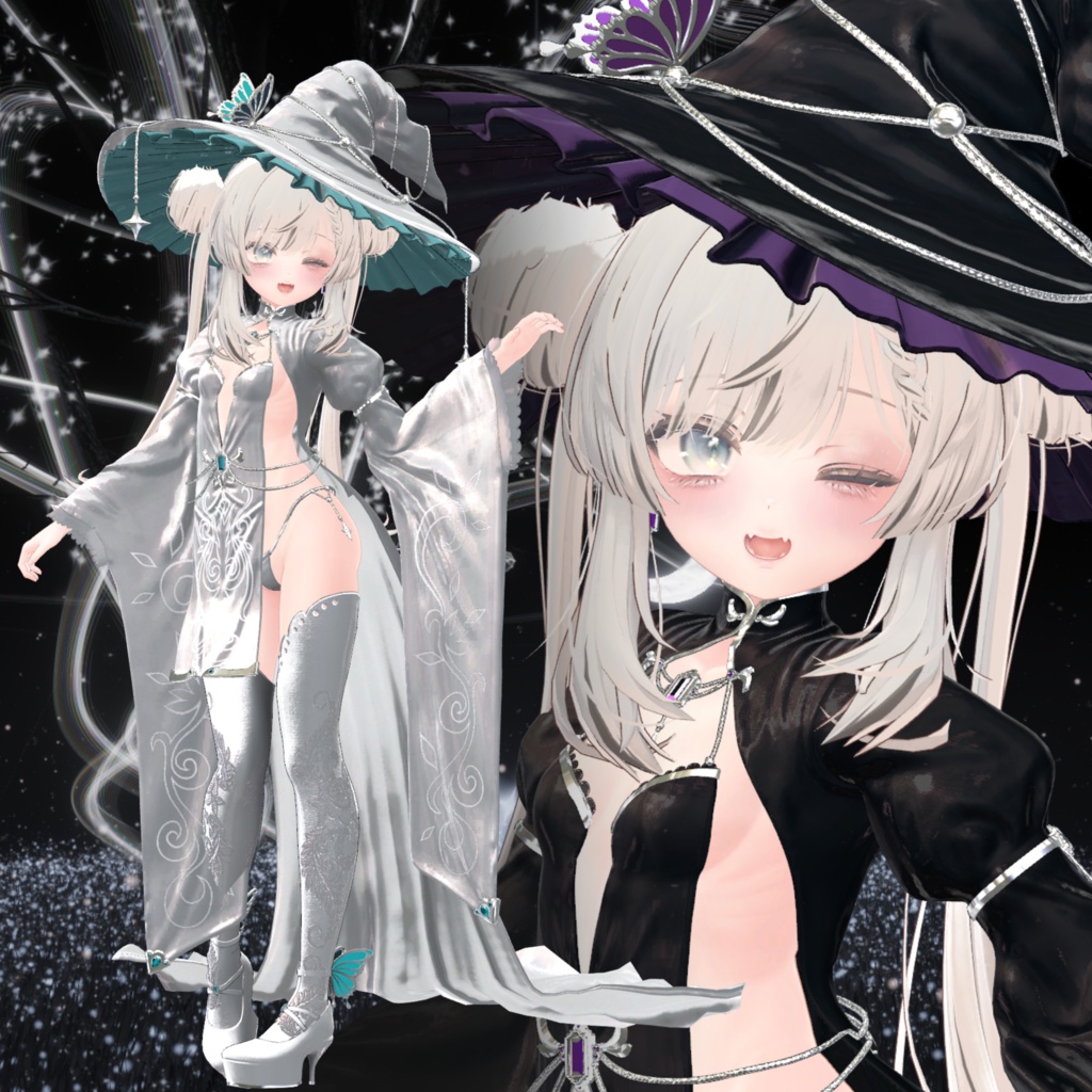 【9Avatar対応】OrientalWitch【VRC想定】