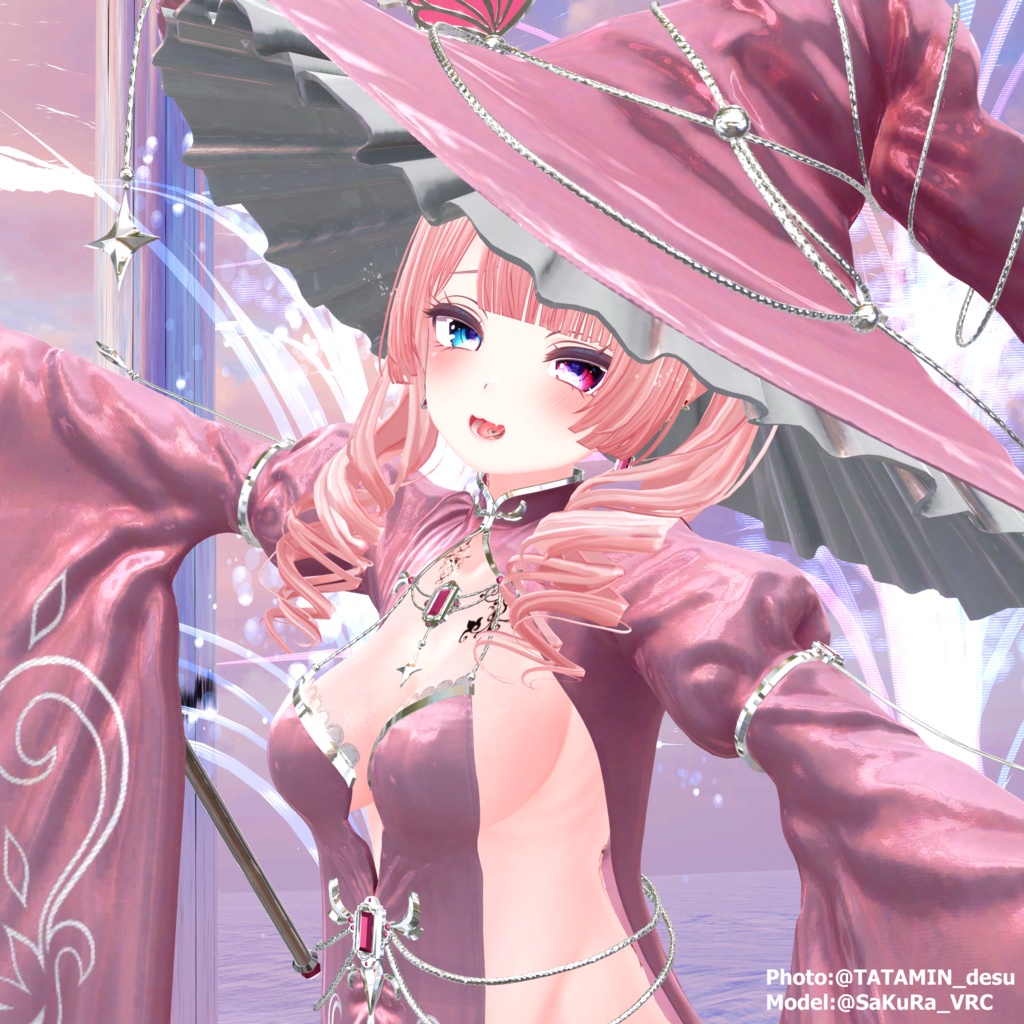 【9Avatar対応】OrientalWitch【VRC想定】