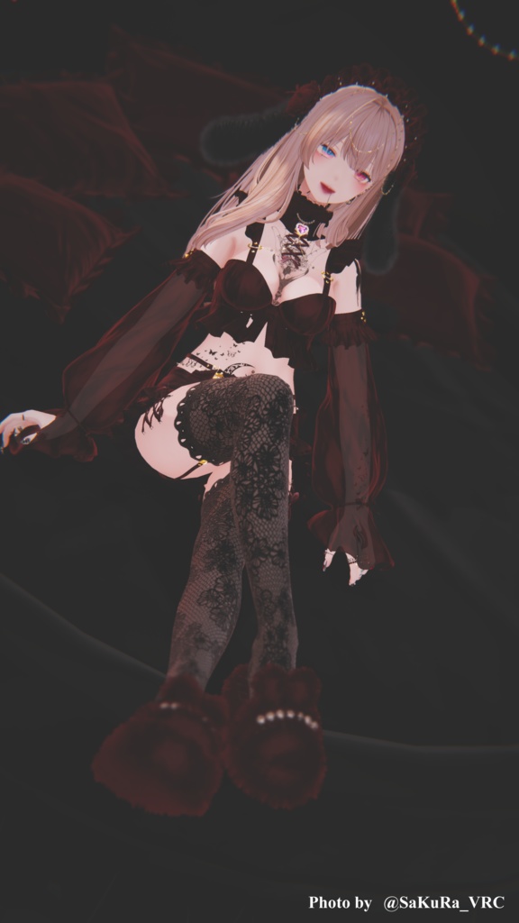 【7Avatar対応】DreamRabbit_RoomWear【VRC想定】