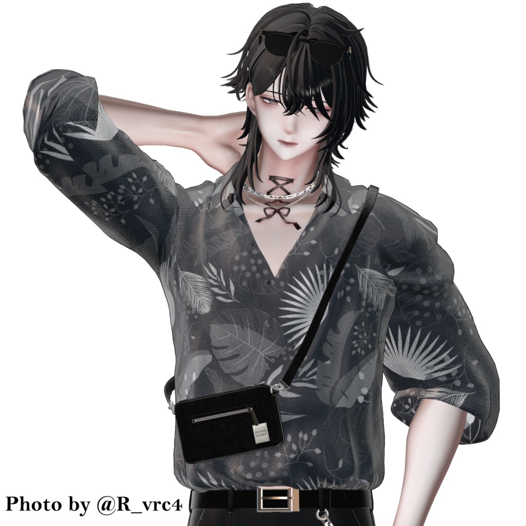 【VRC想定】LongWolfHair【10Avatar対応】