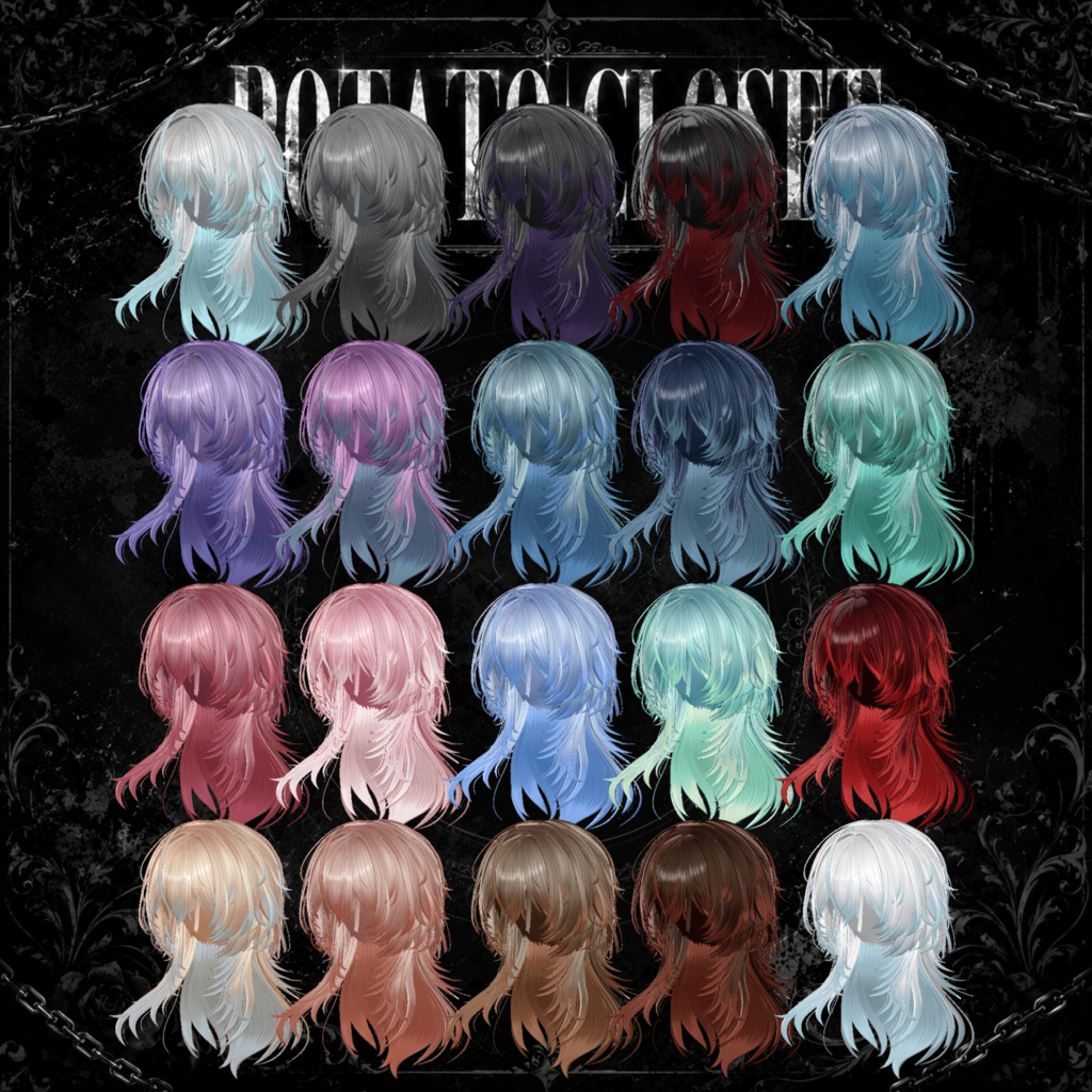 🎊【発売記念SALE中】「無造作レイヤーカットヘア」【14Avatar】🎊