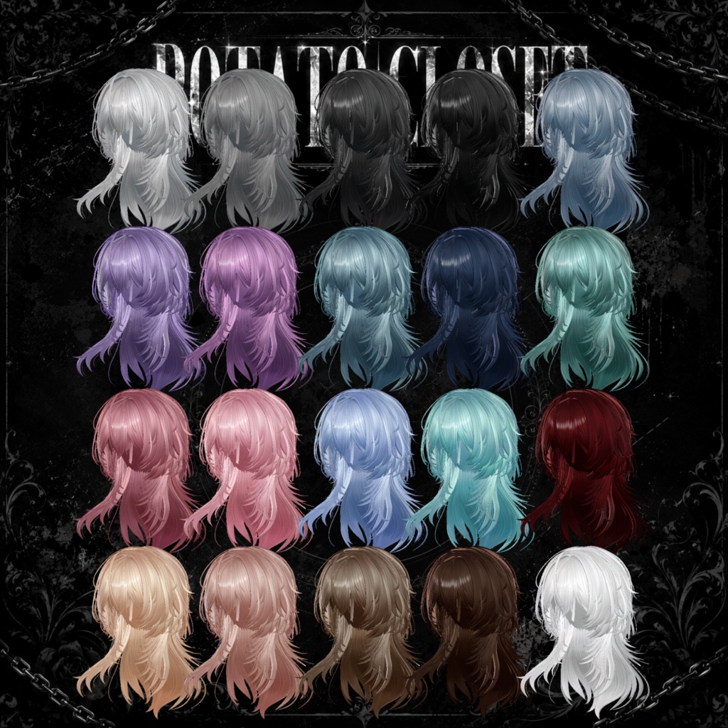 🎊【発売記念SALE中】「無造作レイヤーカットヘア」【14Avatar】🎊