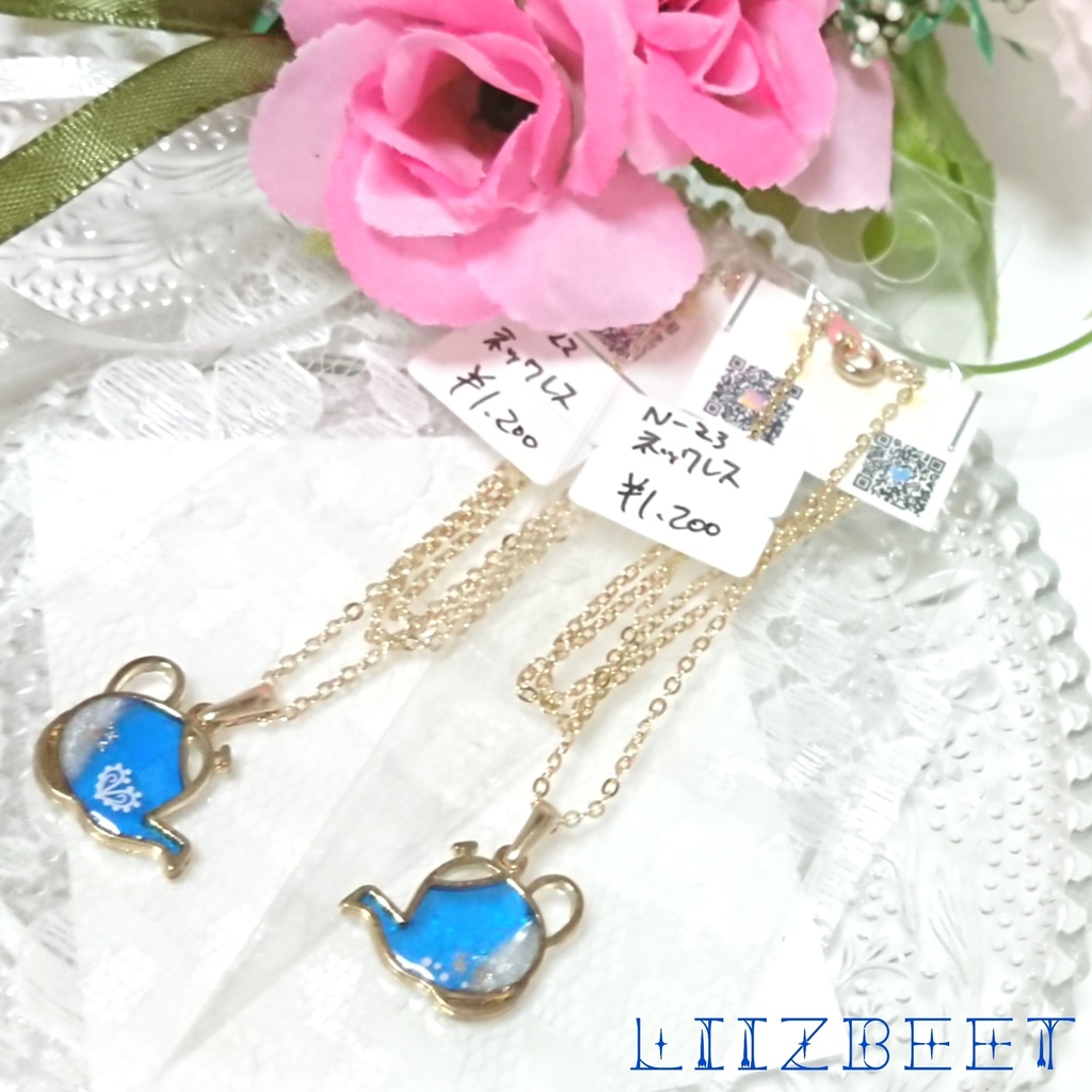 ティーポットネックレス