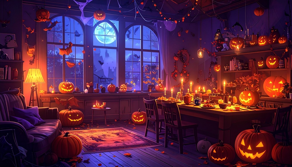 【背景素材】ハロウィン 50枚セット【配信素材】