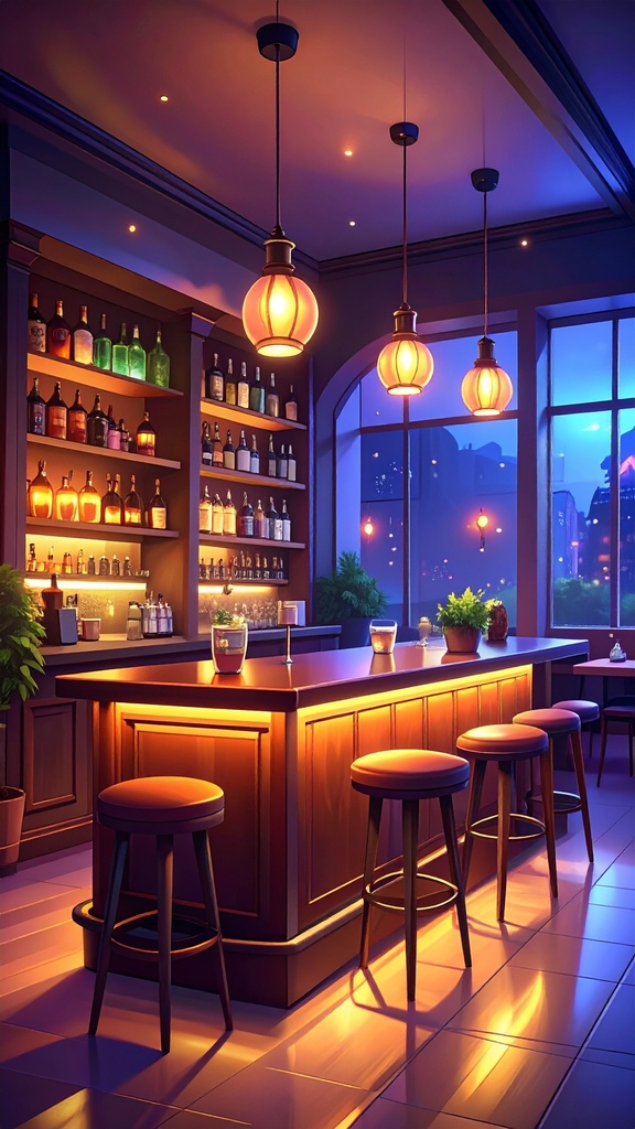 【背景素材】おしゃれなバー 33枚セット【配信素材】