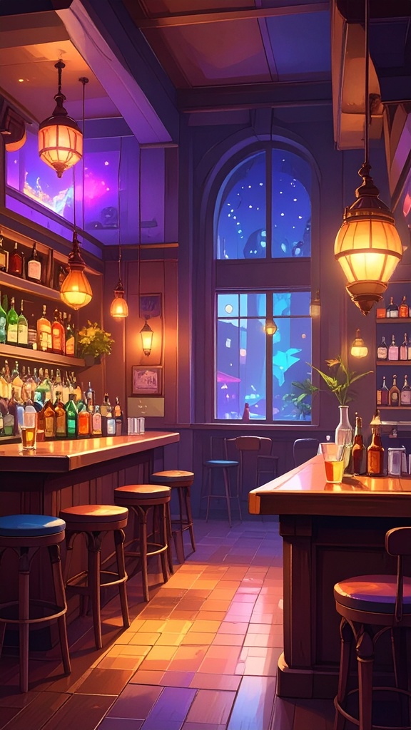 【背景素材】おしゃれなバー 33枚セット【配信素材】