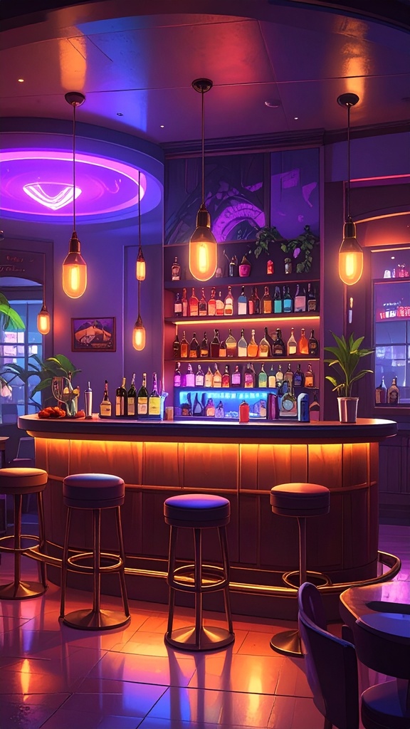 【背景素材】おしゃれなバー 33枚セット【配信素材】