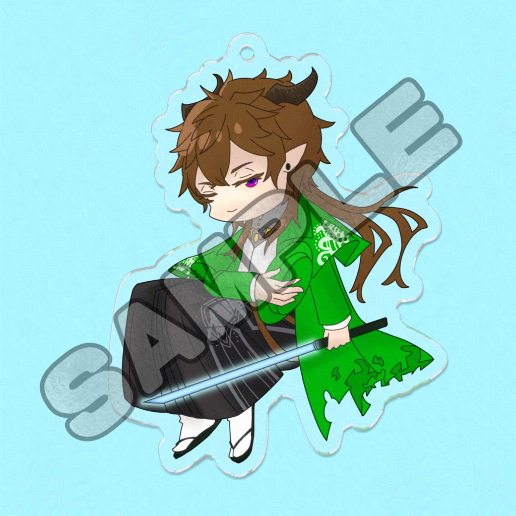 修羅ロクショウ デフォルメアクリルキーホルダー