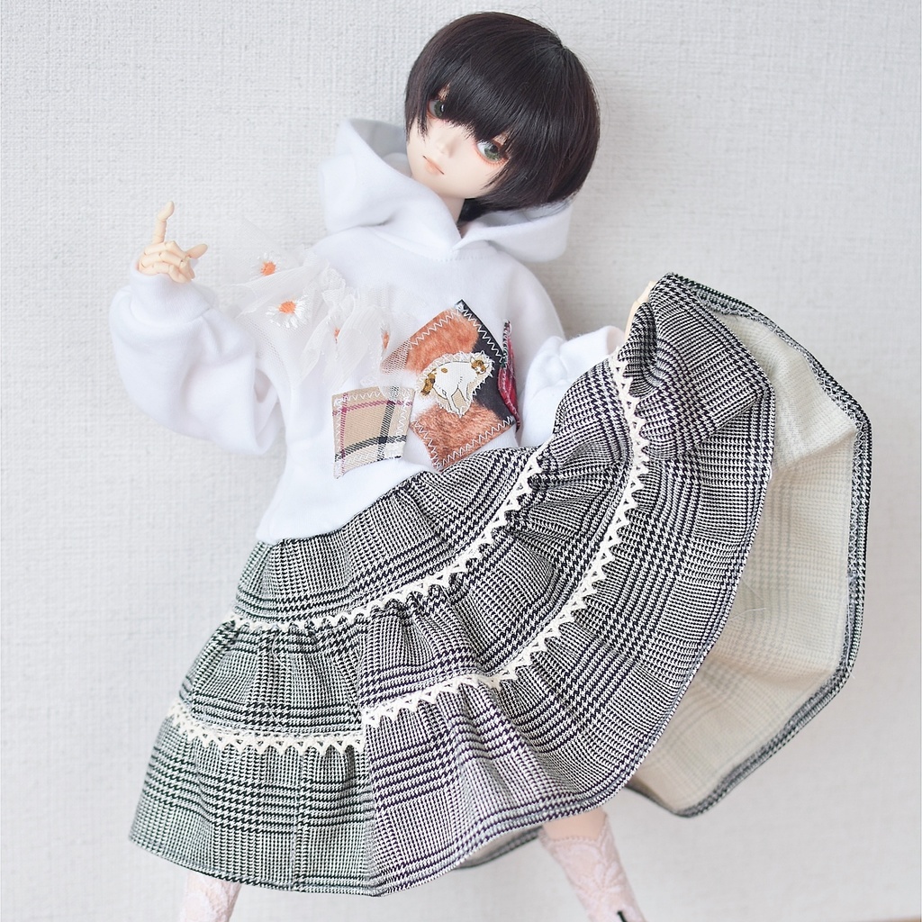 ミケっ♪パーカーワンピ