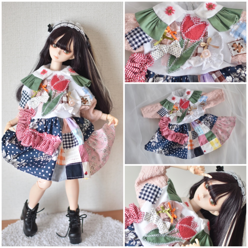 春の♪チューリップ咲くワンピ🌷