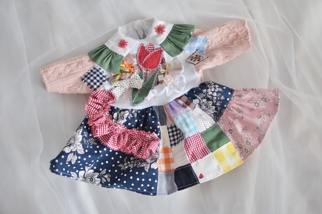 春の♪チューリップ咲くワンピ🌷