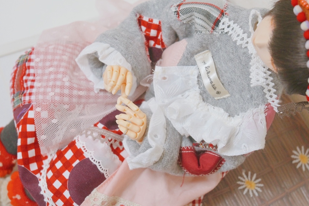 ペタペタぱっちわーくの✳︎スウェットワンピ☆