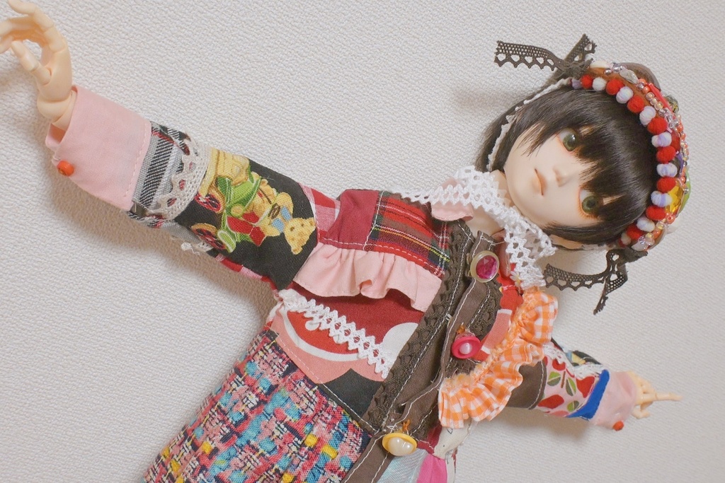 ごちゃmixおもちゃ箱ワンピ✳︎