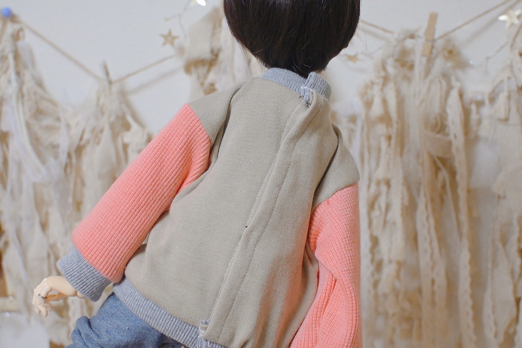 ナチュラルぱっちわーくニット❁