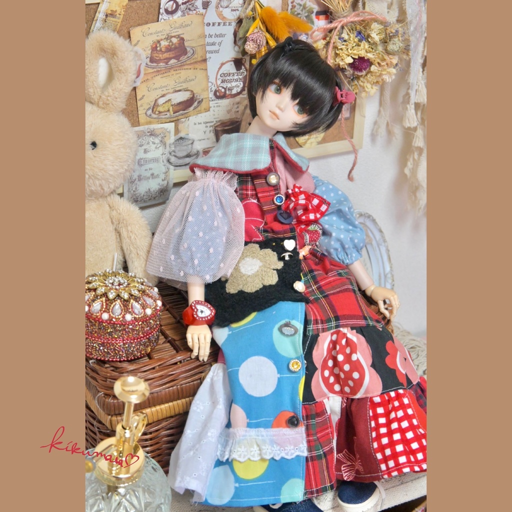 おちゃめな❤︎mixワンピ𖤐 ̖́-