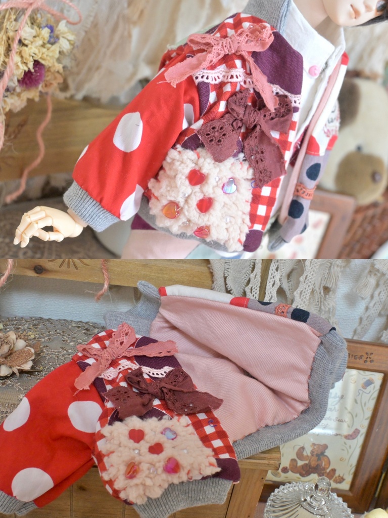 みずたまポップ✳︎古着風ブルゾン