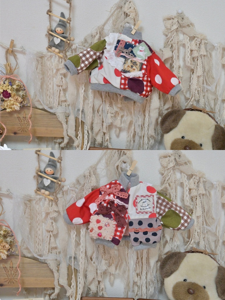 みずたまポップ✳︎古着風ブルゾン