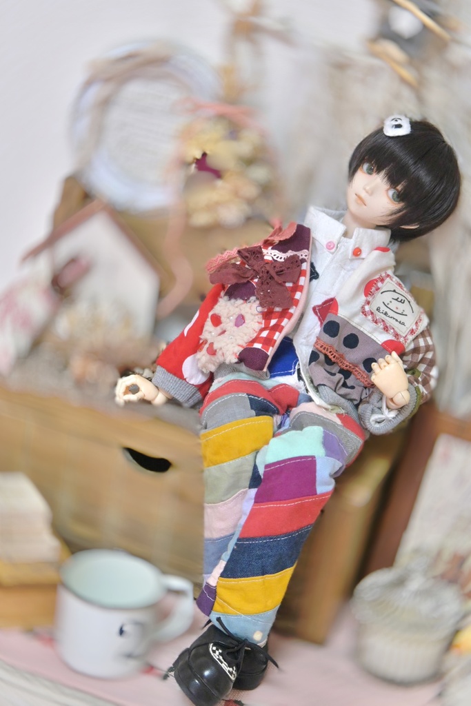 みずたまポップ✳︎古着風ブルゾン