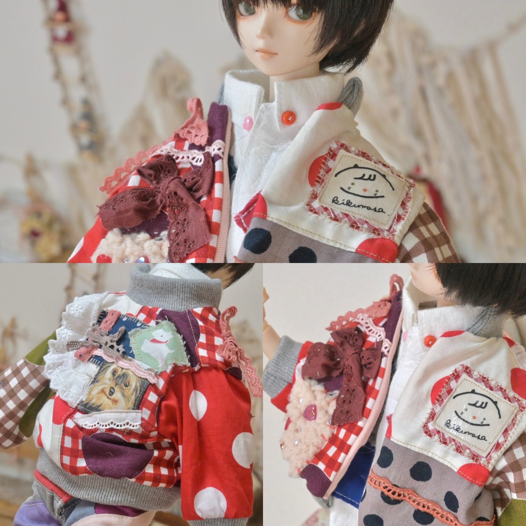 みずたまポップ✳︎古着風ブルゾン