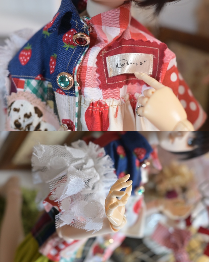 おてんばだね!わんこシャツ𖤐 ̖́-