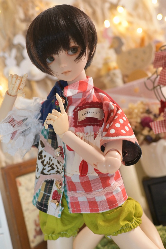 おてんばだね!わんこシャツ𖤐 ̖́-