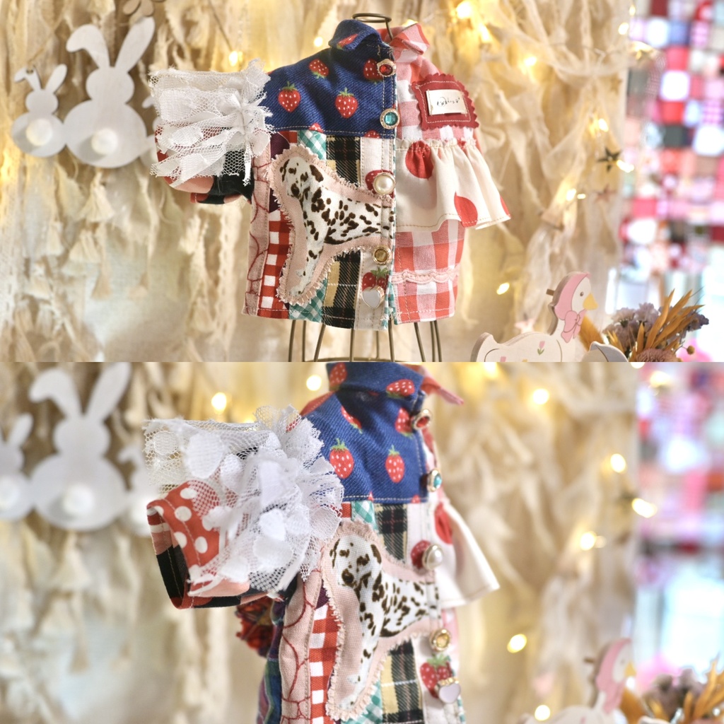 おてんばだね!わんこシャツ𖤐 ̖́-