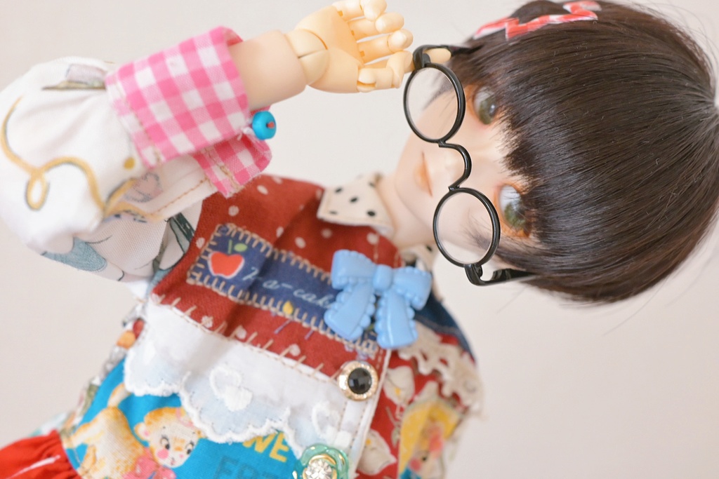 レトロpop✳︎パッチワークワンピ♩