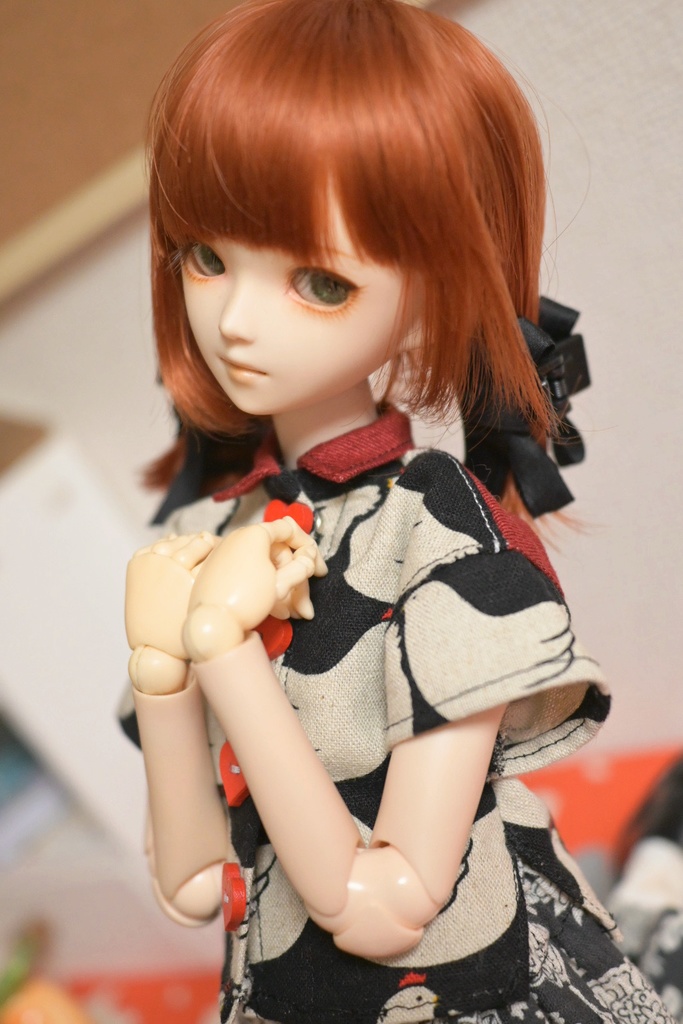 ワンコイン✴︎北欧風にわとり柄シャツ🐓!