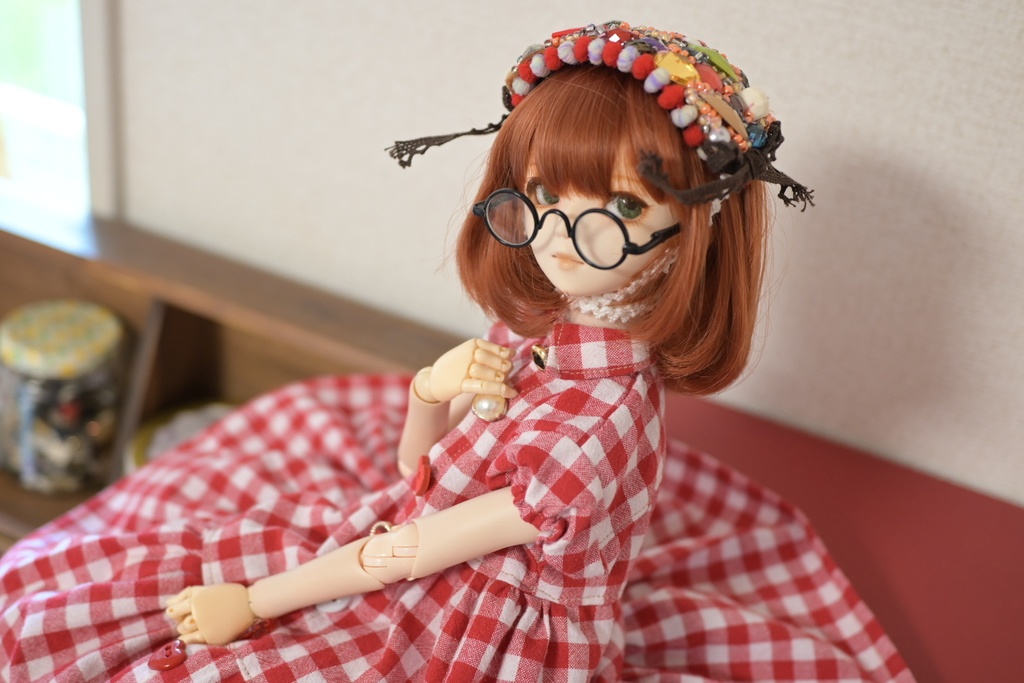 夏っぽギンガム🌺きらめきボタンワンピ