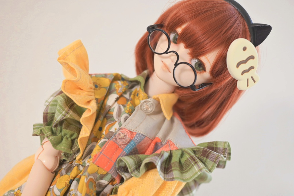 だいじょ〜ぶ☆肩フリル切り替えワンピ〜ス!