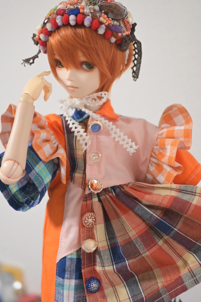 みてみて♩古着風✳︎切り替えチュニック❤︎