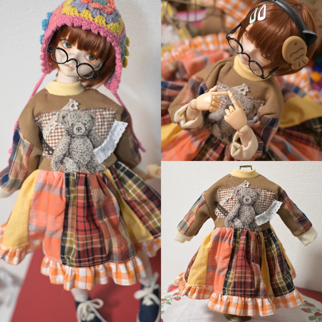 ぎゅーッ☆抱きしめてテディ🧸ワンピ