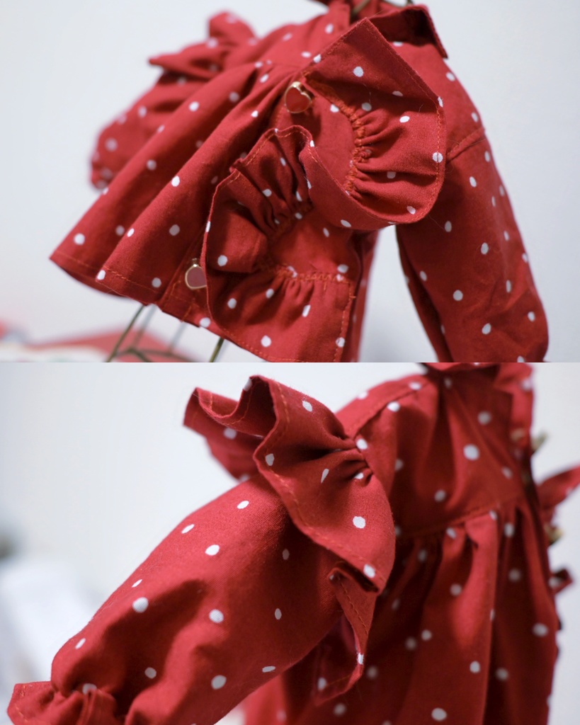 ジーッ❤︎見つめてよレッドチュニック!