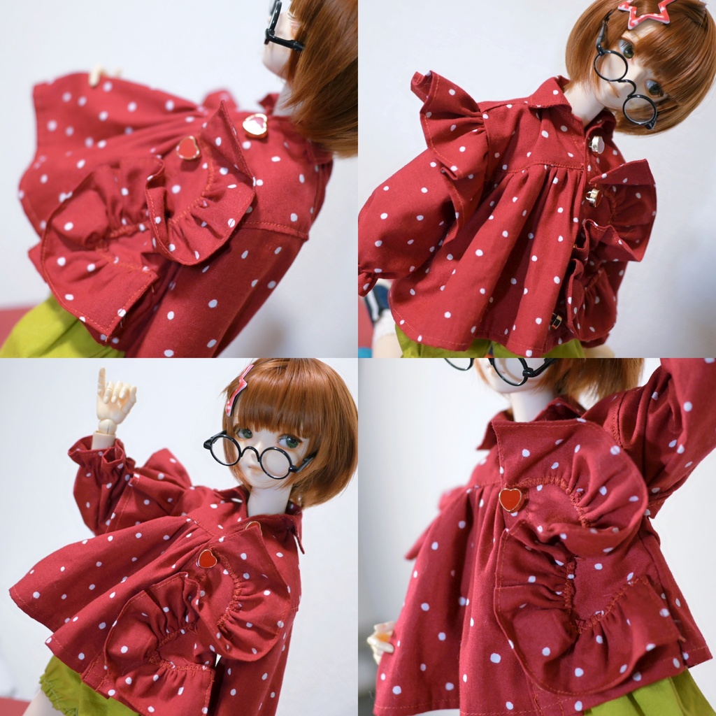 ジーッ❤︎見つめてよレッドチュニック!