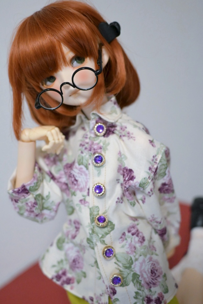 お茶会ローズ🥀ブラウス♩