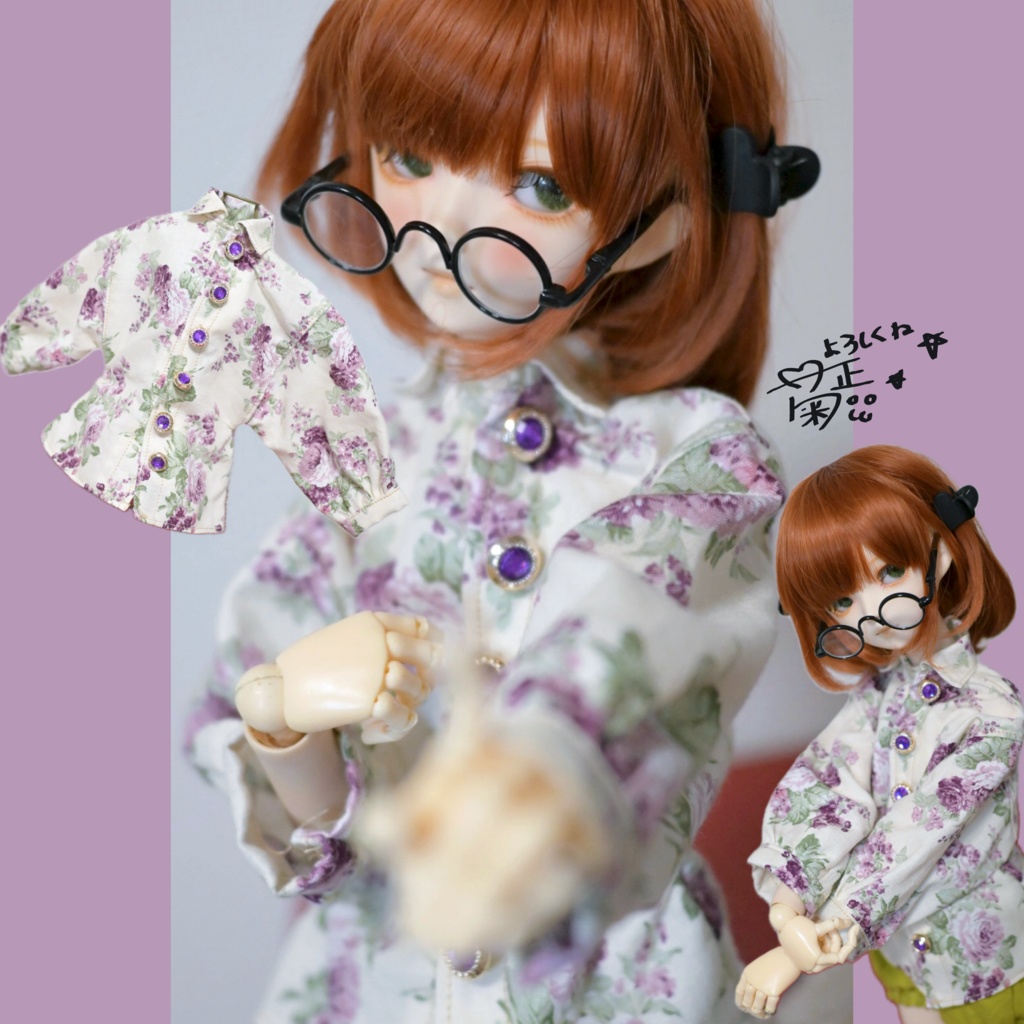お茶会ローズ🥀ブラウス♩