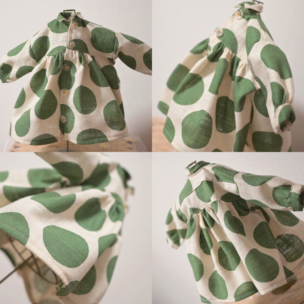 あざとくナチュラル♥ふわふわドットワンピ