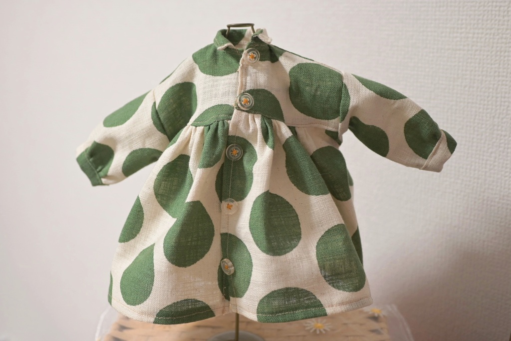 あざとくナチュラル♥ふわふわドットワンピ