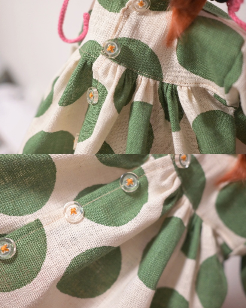 あざとくナチュラル♥ふわふわドットワンピ